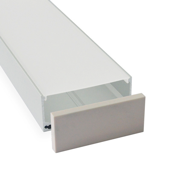 BAPL054 Aluminum Profile - Inner Width 64mm(2.51inch) - LED Strip Anodizing Extrusion Channel